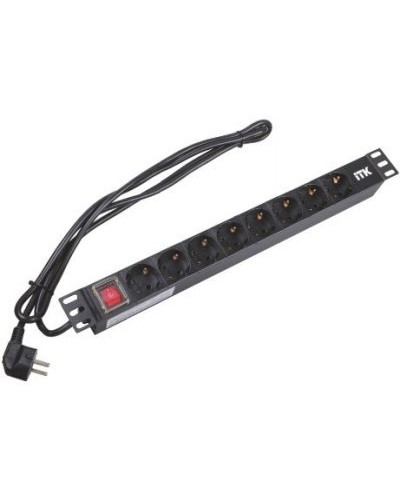 PH12-8D1-P. Блок розеток 19”. ITK в Электростали