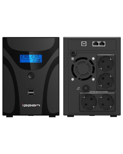 Ippon Smart Power Pro II 1600 Euro (1029742). Источник бесперебойного питания. Ippon в Электростали