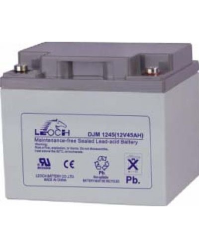 LEOCH DJM 1245. Аккумулятор герметичный свинцово-кислотный. LEOCH в Электростали