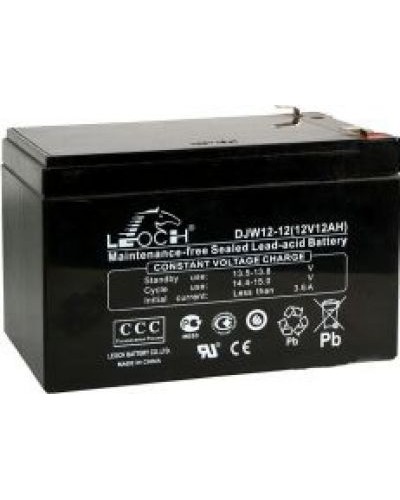 LEOCH DJW 12-12. Аккумулятор герметичный свинцово-кислотный. LEOCH в Электростали