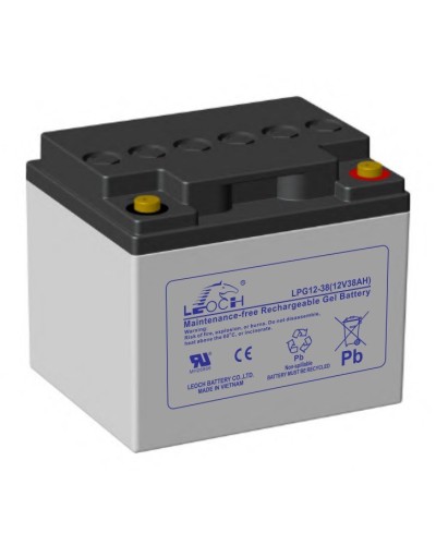 LEOCH LPG 12-38. Аккумулятор герметичный свинцово-кислотный. LEOCH в Электростали
