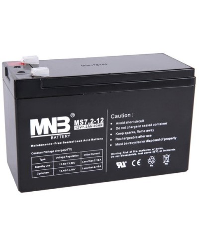 MNB MS 7.2-12. Аккумулятор герметичный свинцово-кислотный. MNB в Электростали