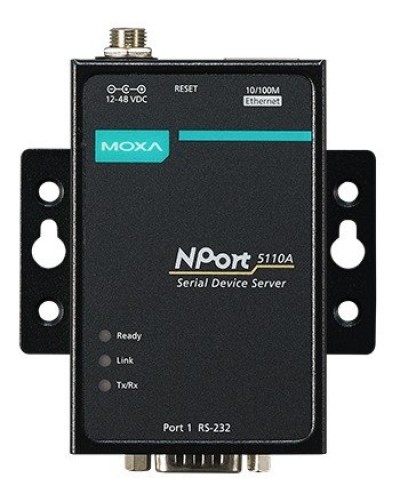 NPort 5110A. 1-портовый асинхронный сервер. MOXA в Электростали