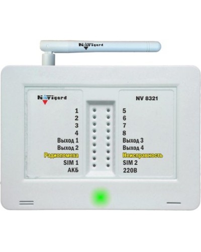 NV 8321. GSM сигнализация радиоканальная. NAVIgard в Электростали