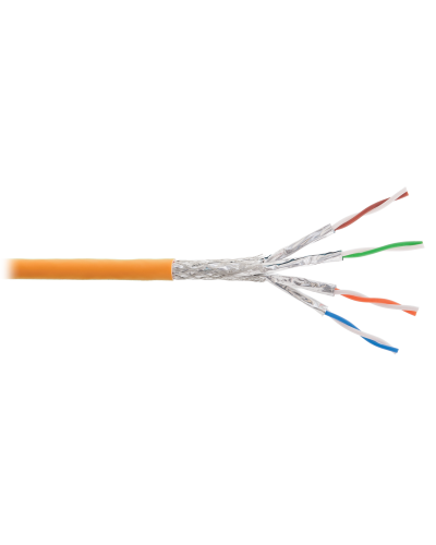 S/FTP, 4pair, Cat.6a, Solid, In, LSZH (NKL 9355C-OR). Кабель «витая пара» (LAN) для структурированных систем связи. NIKOLAN в Электростали
