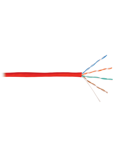 U/UTP 4pair, Cat5e, Solid, In, PVC (NMC 4100A-RD). Кабель «витая пара» (LAN) для структурированных систем связи. NIKOMAX в Электростали