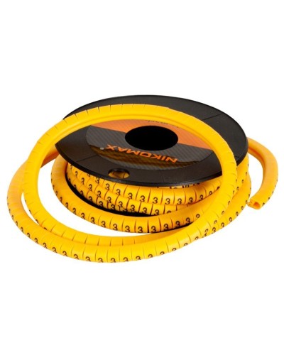 NMC-CMR-D-YL-500 (500шт). Маркер кабельный. NIKOMAX в Электростали