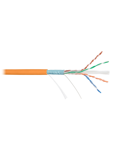 F/UTP 4pair, Cat6, Solid, In, нг(А)-HF (NMC 4240C-OR). Кабель «витая пара» (LAN) для структурированных систем связи. NIKOMAX в Электростали
