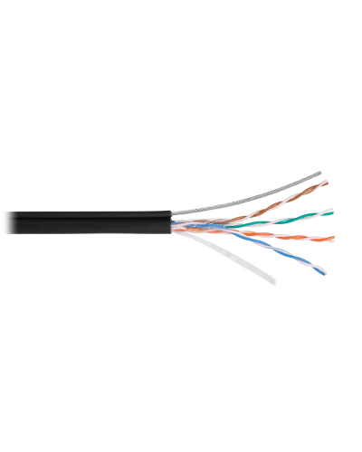 U/UTP 4pair, Cat5e, Solid, Out, SW, PVC (NMC 4805B-BK). Кабель «витая пара» (LAN) для структурированных систем связи. NIKOMAX в Электростали