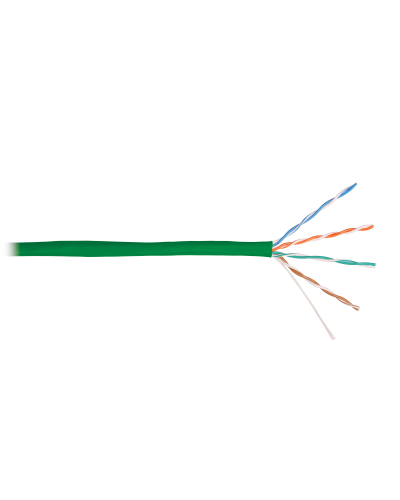 U/UTP 4pair, Cat5e, Solid, In, нг(А)-HF (NMC 9100C-GN). Кабель «витая пара» (LAN) для структурированных систем связи. NIKOMAX в Электростали