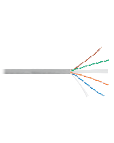 U/UTP 4pair, Cat6, Solid, In, PVC (NMC 2140A-GY). Кабель «витая пара» (LAN) для структурированных систем связи. NIKOMAX в Электростали