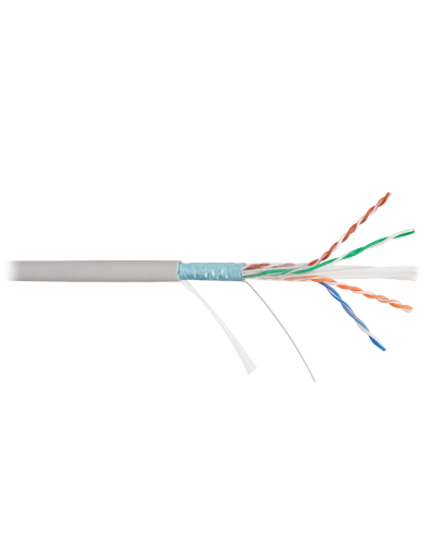 F/UTP 4pair, Cat6a, Solid, In, PVC (NMC 4255A-GY). Кабель «витая пара» (LAN) для структурированных систем связи. NIKOMAX в Электростали