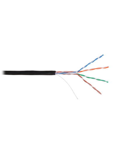 U/UTP 4pair, Cat5e, Solid, In/Out, нг(А)-HF (NMC 4100C-BK). Кабель «витая пара» (LAN) для структурированных систем связи. NIKOMAX в Электростали