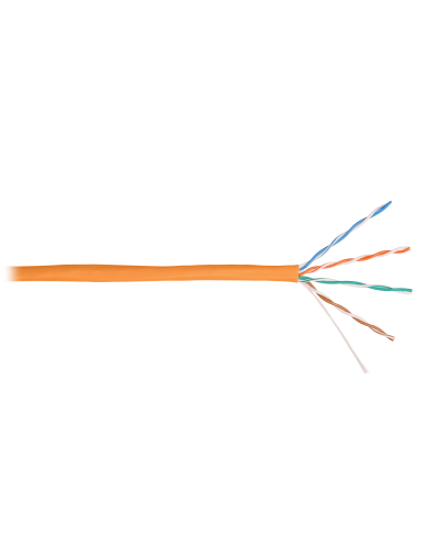 U/UTP 4pair, Cat5e, Solid, In, нг(А)-HF (NMC 4100C-OR). Кабель «витая пара» (LAN) для структурированных систем связи. NIKOMAX в Электростали