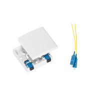 NMF-WO01SCAS2-CS-WT. Оптическая розетка. NIKOMAX