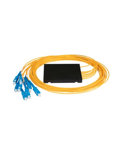 NMF-SPP1X8A1-SCU-B. Сплиттер планарный 1x8, 9/125мкм, SC/UPC, 2 мм. NIKOMAX в Электростали