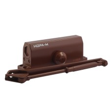 ISPARUS 450 (коричневый). Доводчик дверной морозостойкий. NORA-M