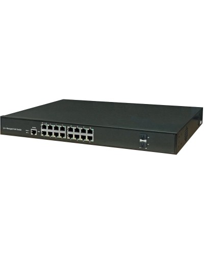 DAS-2G16GP (47P6018G). Коммутатор управляемый с PoE. NSGate в Электростали