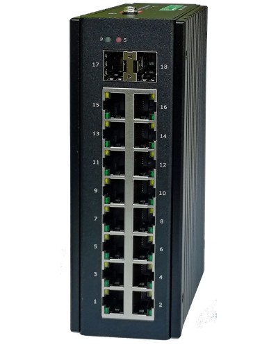 NIS-3200-216PSG (63P16SG2). Коммутатор неуправляемый с PoE. NSGate в Электростали