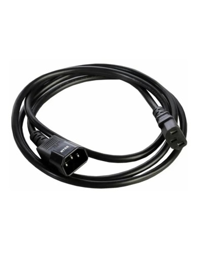 NTSS-PC13141 C13-С14 проводник.:3х0.75мм2 1м 220В 10А черный. Кабель питания. NTSS в Электростали