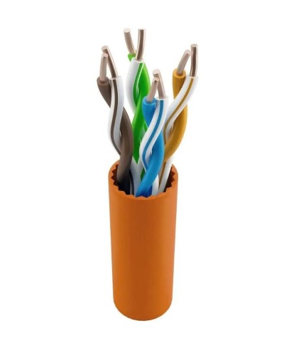 NTSS-IN-UTP4-5Е-LSZH-OR кат.5E UTP 4 пары 24AWG LSZH внутренний 305м оранжевый. Кабель «витая пара» (LAN) для структурированных систем связи. NTSS в Электростали