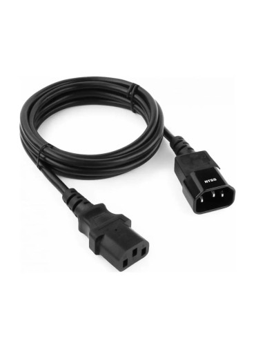 NTSS-PC13145 C13-С14 проводник.:3х1мм2 3м 220/250В 10А черный. Кабель питания. NTSS в Электростали