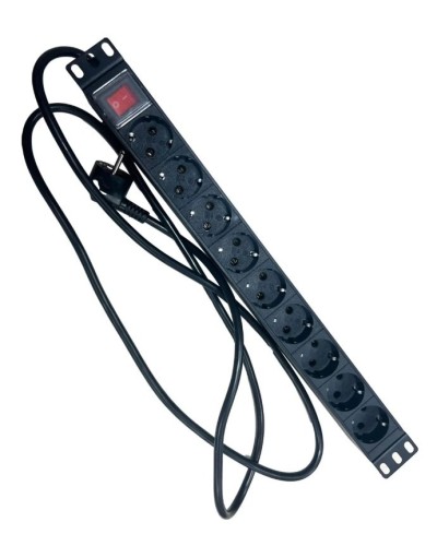 NTSS-PDU-DA2036 гор.размещ. 9xSchuko базовые 16A Schuko 2м. Блок розеток 19. NTSS в Электростали