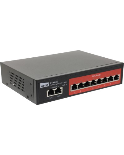 Netis P110GC. Коммутатор сетевой PoE неуправляемый. Netis в Электростали