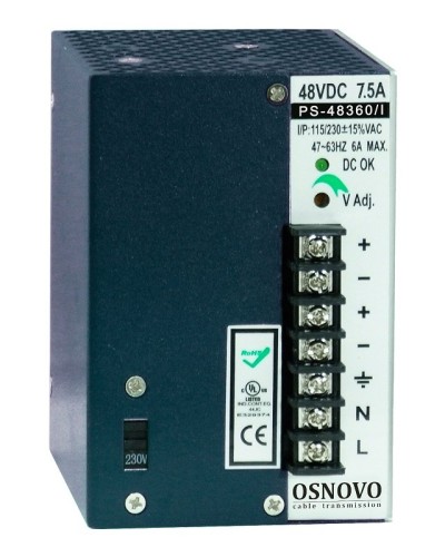 PS-48360/I. Блок питания промышленный. OSNOVO в Электростали