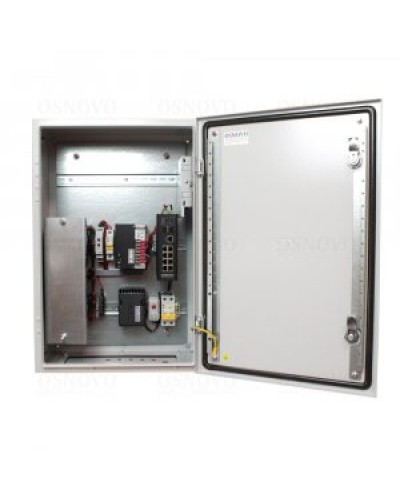 OS-46TB1(SW-80802/ILS(port 90W)). Уличная станция с термостабилизацией и резервным питанием. OSNOVO в Электростали