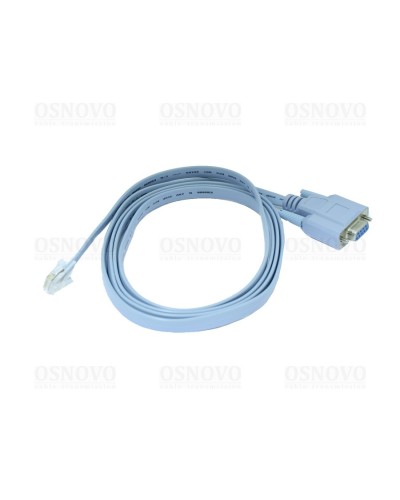Console-RJ45-DB9F. Корд межблочный RJ45-DB9F. OSNOVO в Электростали