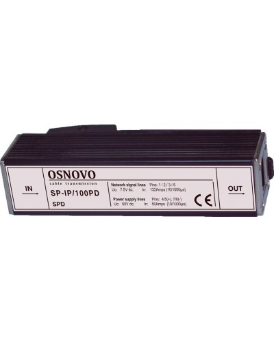 SP-IP/100PD. Устройство грозозащиты цепей Ethernet. OSNOVO в Электростали