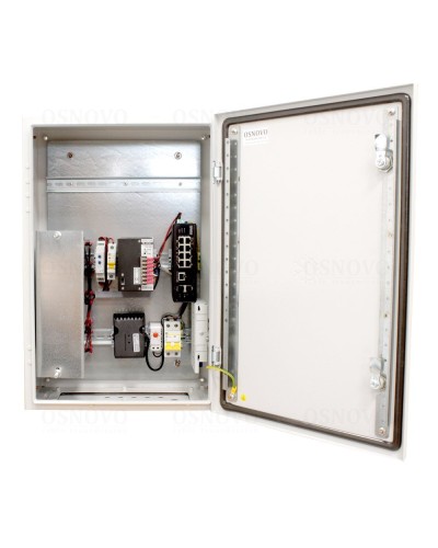 OS-46TB1(SW-60812/I). Уличная станция с термостабилизацией и резервным питанием. OSNOVO в Электростали