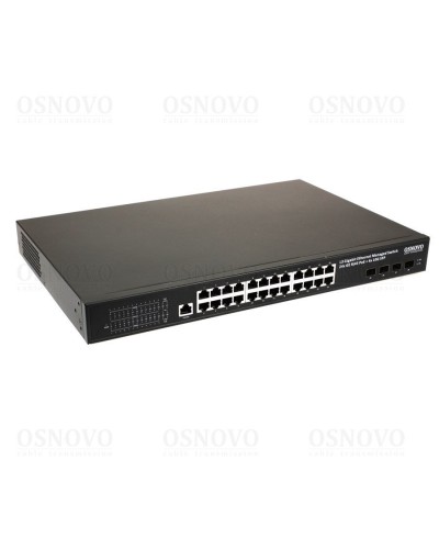 SW-24G4X-1L. Коммутатор с PoE. OSNOVO в Электростали