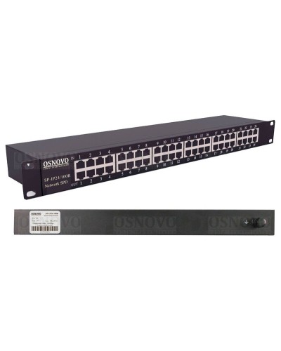 SP-IP24/100R. Устройство грозозащиты цепей Ethernet. OSNOVO в Электростали