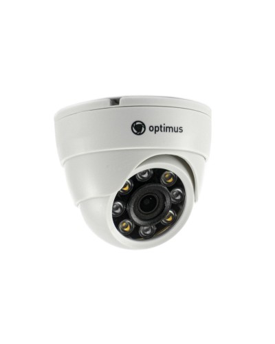 IP-E022.1(2.8)PL_DP03. Видеокамера IP купольная. Optimus в Электростали