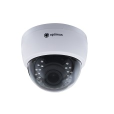 IP-E025.0(2.8-12)P_DP02. Видеокамера IP купольная. Optimus