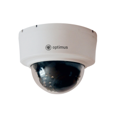IP-S022.1(2.8)P_DP01. Видеокамера IP купольная. Optimus