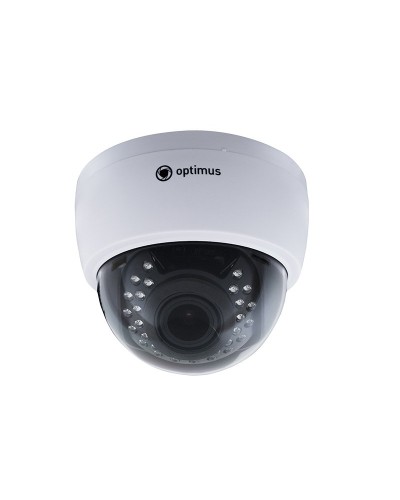 IP-S025.0(2.8-12)P_V.1. Видеокамера IP купольная. Optimus в Электростали