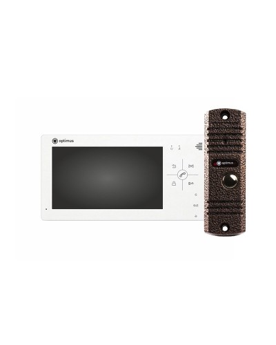 VM-7.0 (w)+ DS-700L (медь). Комплект видеодомофона. Optimus в Электростали