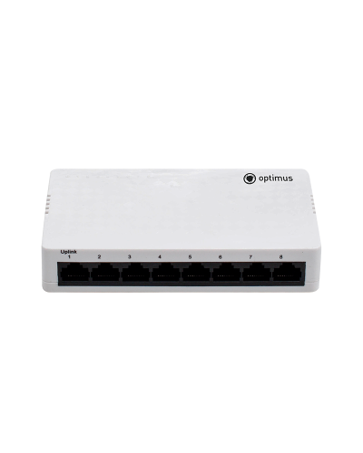 U1EN-7G/1G. Коммутатор 7-портовый. Optimus в Электростали