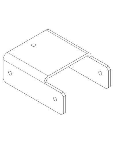 PERCo-MB-16.4. Накладка прямая нижняя. PERCo в Электростали