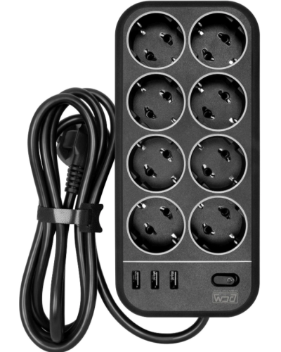 SP-08 USB03AB 3,0 M. Сетевой фильтр. POWERCOM в Электростали