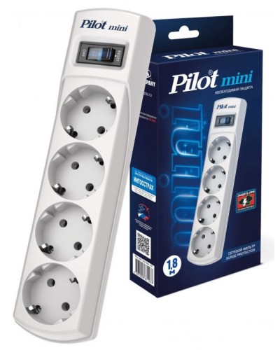 Pilot mini 7м. Сетевой фильтр. Pilot в Электростали