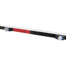 R-MC8-3x32-36C13-A-MI-1820-3-3PN. Вертикальный блок розеток. REM