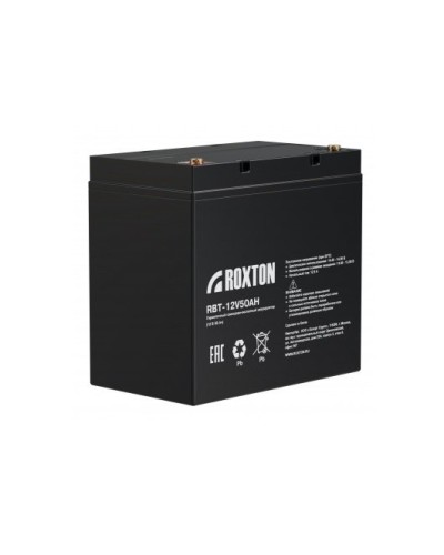 RBT-12V50AH. Аккумулятор герметичный свинцово-кислотный. ROXTON в Электростали