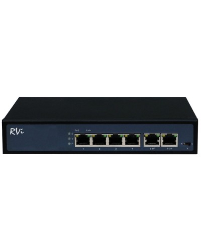 RVi-1NS04F-2T. Коммутатор с питанием по PoE. RVi в Электростали
