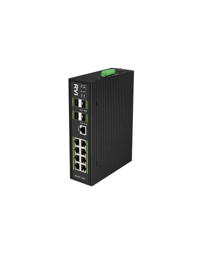 RVi-1NSIM8GP-4S. Коммутатор с питанием по PoE. RVi в Электростали