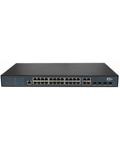 RVi-1NSM24G-4C. Коммутатор с питанием по PoE. RVi в Электростали