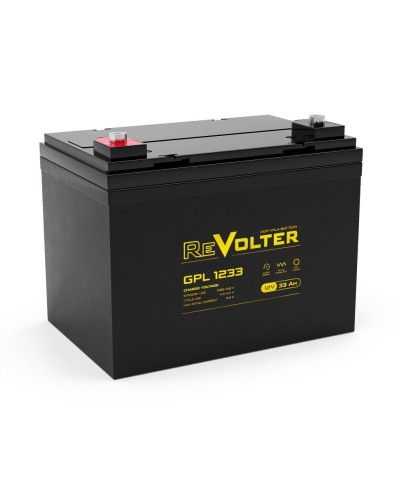 Revolter GPL 1233. Аккумулятор автомобильный герметичный свинцово-кислотный. Revolter в Электростали